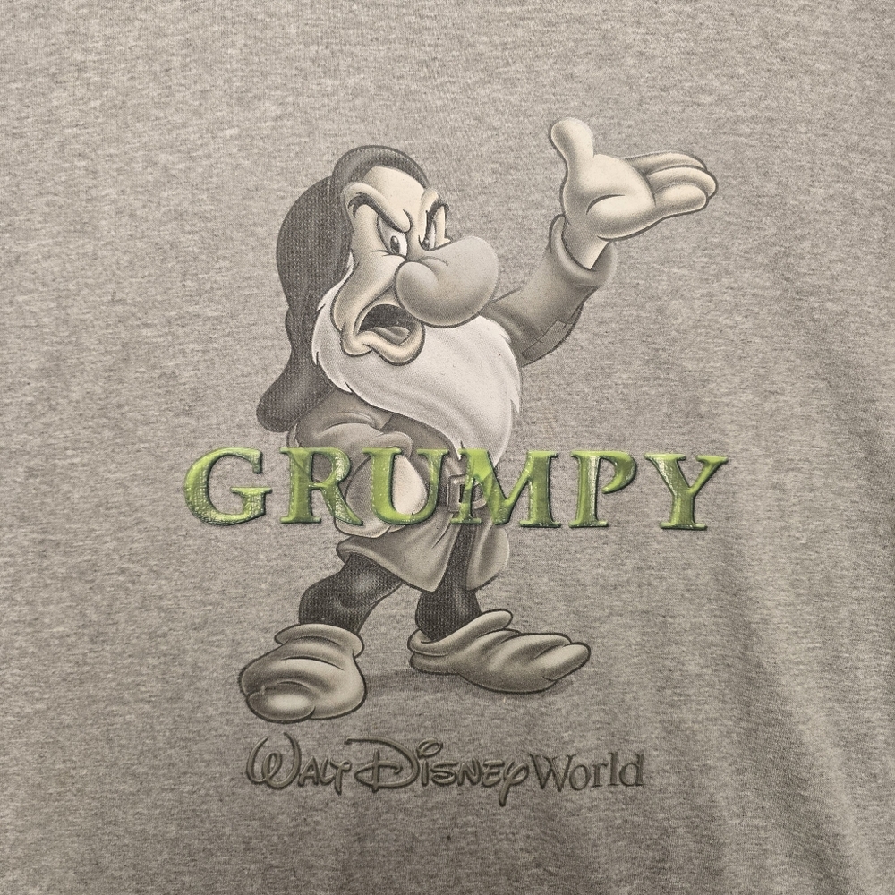 Vintage Disney Gray Grumpy Character Tee - Picture 2 of 7